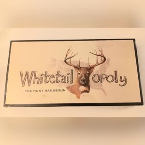 Whitetail Opoly Board Game Hunting Sealed NEW Late For The Sky